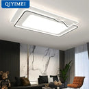 Modern white & black living chandelier lights dining room ceiling lamp