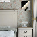 DecorBites™ Contemporary LED Wall Lamp for Bedroom and Study with Black/White Metal Spotlight