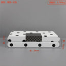 Modern white & black polka dot leather storage box bedroom organizer