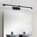 Modern white & black tube vanity lighting bathroom wall sconce