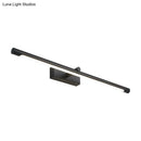 Modern white & black tube vanity lighting bathroom wall sconce