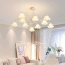 Modern white branch ceiling chandelier living room led light