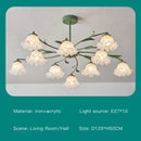 Modern white branch ceiling chandelier living room led light