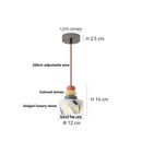 DecorBites™ Bulgari Stone LED Pendant Lamp - Natural Marble Hanging Light