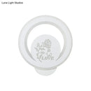 Modern white cartoon dog led wall light fixture 110v-120v bedroom