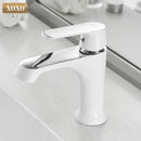 DecorBites™ Bronze Green Fashion Basin Faucet, Single Hole Bathroom Mixer, Hot and Cold Water