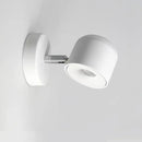 Modern white ceramic dimmable led wall lamp bedroom reading light