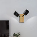 Modern white ceramic double drum wall sconce kitchen light 110v-120v