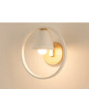 Modern white child figurine led wall lamps for bedroom