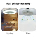 DecorBites™ Ceiling Fan & Light Combo with Remote Control, Silent Operation, E27 Base