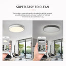 Modern white circular led ceiling aluminium lights bedroom