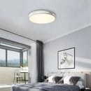 Modern white circular led ceiling aluminium lights bedroom