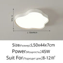 Modern white cloud ceiling chandelier for bedroom or living room