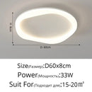 Modern white cloud ceiling light bedroom soft glow illumination