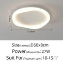 Modern white cloud ceiling light bedroom soft glow illumination