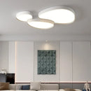 Modern white cloud ceiling lights for living room oval led panels