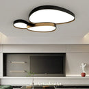 Modern white cloud ceiling lights for living room oval led panels