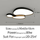 Modern white cloud ceiling lights for living room oval led panels