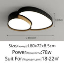 Modern white cloud ceiling lights for living room oval led panels