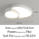 Modern white cloud ceiling lights for living room oval led panels