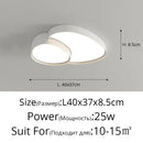 Modern white cloud ceiling lights for living room oval led panels
