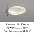 Modern white cloud designer ceiling lights for living room