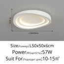 Modern white cloud designer ceiling lights for living room