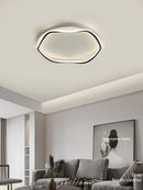 Modern white cloud led ceiling lamp for minimalist bedroom