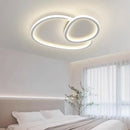Modern white cobblestone led ceiling lights living room chandelier