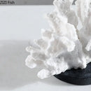 Modern white coral resin sculpture living room desk decor
