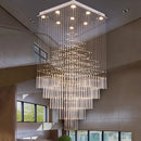 Modern white decorbites crystal ceiling chandelier for living room
