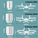 Modern white deformable led garage lights garage ceiling lamp