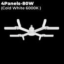 Modern white deformable led garage lights garage ceiling lamp