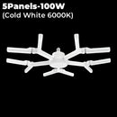 Modern white deformable led garage lights garage ceiling lamp