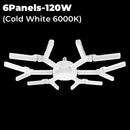 Modern white deformable led garage lights garage ceiling lamp