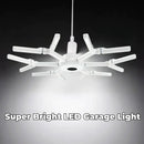 Modern white deformable led garage lights garage ceiling lamp