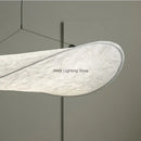 Modern white designer cloth cover pendant chandelier bedroom light