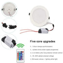 Modern white dimmable rgb led downlight living room spot light