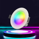 Modern white dimmable rgb led downlight living room spot light