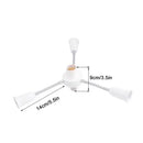 Modern white e27 socket splitter with flexible arms for living room