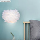 DecorBites™ Modern Feather Wall Lamp: Stylish Ambient Lighting for Living Room & Bedroom Decor