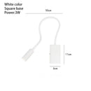 Modern white flexible led wall spot light bedroom reading lamp