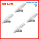 Modern white frosted glass led ceiling lamp bedroom e27 bulb