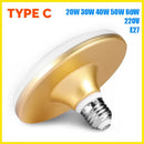 Modern white frosted glass led ceiling lamp bedroom e27 bulb