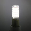 Modern white g9 led corn bulb chandelier lamp for living room