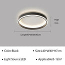 Modern white geometric led ceiling lamp living room light