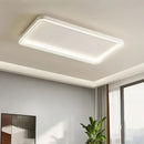 Modern white geometric led ceiling lamp living room light