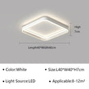 Modern white geometric led ceiling lamp living room light