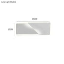 Modern white geometric wall lamp living room illuminated art
