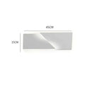 Modern white geometric wall lamp living room illuminated art